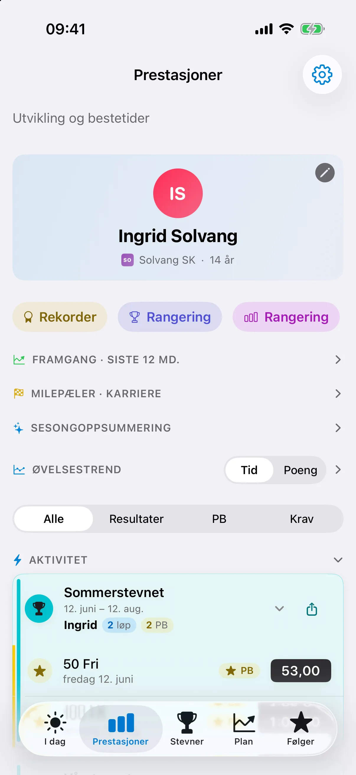 LaneStory Norway — iPhone